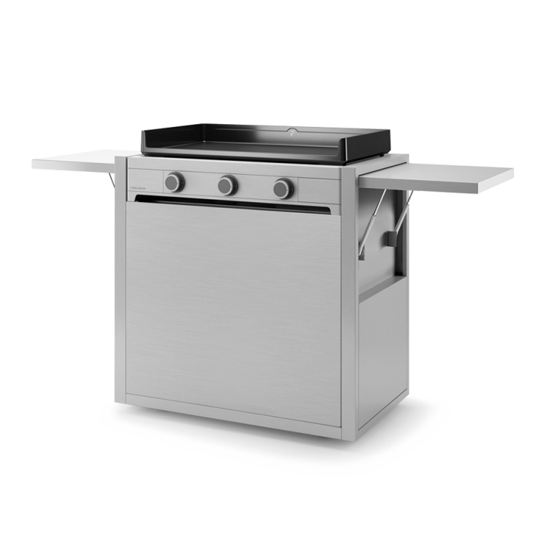 Chariot MODERN inox fermé 75 Chariot MODERN inox fermé 75
